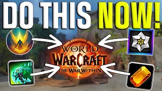 TOP 5 Ways To Get Ready For The War Within Do This Before Launch  World of Warcraft [upl. by Elatnahs812]