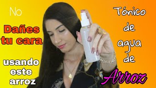 Para que sirve el Tonico facial de agua de arroz Piel grasa  Deily Urquiola  skincare amp makeup [upl. by Drake894]