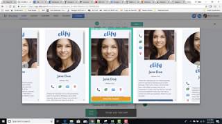 Elify  Creating digital business cards [upl. by Sialac479]