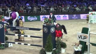 Qlassic Bois Margot and Simon Delestre World Cup Mechelen 2014 1st round [upl. by Yborian180]