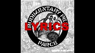 Rudimentary Peni  Farce Lyrics [upl. by Kind188]