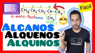 ✅ALCANOS ALQUENOS Y ALQUINOS  𝙄𝙙𝙚𝙖𝙡 𝙥𝙖𝙧𝙖 𝘼𝙋𝙍𝙀𝙉𝘿𝙀𝙍 😎​🫵​💯​ Química ORGÁNICA [upl. by Pressey]