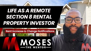 Remote Section 8 Rental Property Investing  Rent Increase amp Change Notifications [upl. by Amer294]