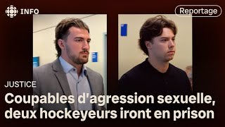 La prison pour deux exjoueurs des Tigres de Victoriaville [upl. by Nareik448]