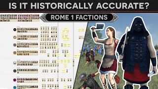 Is It Historically Accurate Rome 1 Faction Tier List [upl. by Annaoi]