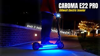 Does it Have Enough Power Caroma E22 Pro Foldable Electric Scooter Review [upl. by Patric]