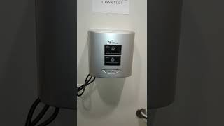 RS Hand Dryer At Dynacare Laboratory And Health Services Centre In Burlington Ontario 100724 [upl. by Spieler]