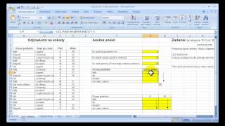 Excel Funkcja LICZWARUNKI [upl. by Cornall227]