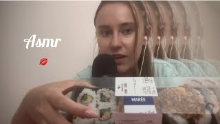 ASMR Viens manger avec moi 🍣🤗 [upl. by Sacrod]