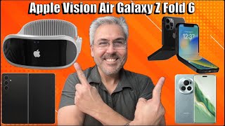 Apple Vision Air Galaxy Z Fold 6 iPhone plegable y mucho MÁS Tech News [upl. by Lemyt]