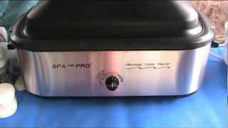 How to use your Spa Pro Massage Stones Heater [upl. by Amalle]