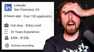 Why You Cant Get A Job  Asmongold Reacts [upl. by Ahsinav]