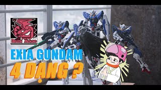 EXIA 4 IN 1 CÓ ĐÁNG CHƠI  Review mô hình Gundam Exia Dragon Momoko [upl. by Sophronia392]