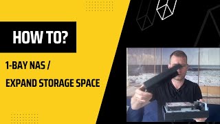 Increase storage space on 1bay NAS HDD upgrade [upl. by Airol]