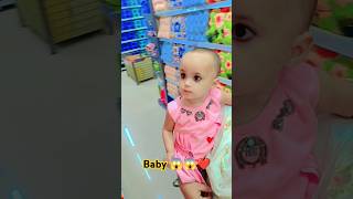 Mele ho tum hamko nehakakkar song trending cute baby reaction india youtubeshorts mehakraj🙏 [upl. by Baudin523]