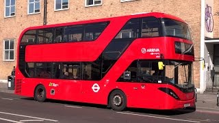 London Buses  Arriva in North London  Hybrid Double Deckers [upl. by Kimura]