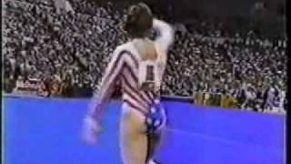 mary lou retton 1985 american cup floor exercise [upl. by Elisabeth675]