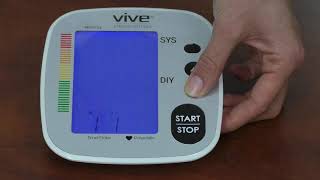 How to Set Up a Blood Pressure Monitor  Vive Health [upl. by Lowery]