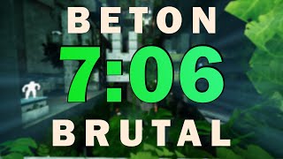 WR Beton Brutal Any Speedrun in 706 [upl. by Heiner]