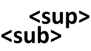 Learn HTML code subscript superscript [upl. by Terrene]