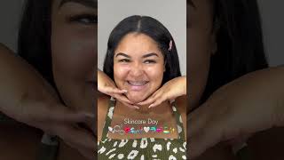 Skin Day 🐚🌺🫧🧜🏽‍♀️ fy viral shortvideo skincare skincareroutine daily [upl. by Nuawad]