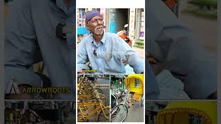 இந்த ரிக்‌ஷா தன என்னோட வீடு  Sowcarpet Cycle Rickshaw Driver Emotional Interview shorts [upl. by Langbehn]