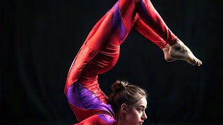 Get crazy contortionist body flexibility  leg hold flexibility amp dance moves for you floor dance💯 [upl. by Anirazc879]