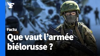 Guerre en Ukraine que vaut larmée biélorusse [upl. by Yenot]