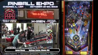 PAPA Circuit Event Pinball Expo 2013  Keith Elwin vs Lyman Sheats [upl. by Eeruhs]