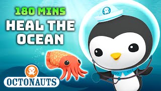 ​Octonauts  🩹 Heal the Ocean 🐧  180 Mins Compilation  Underwater Sea Education [upl. by Cinnamon]