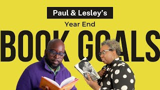 Paul amp Lesleys Year End Book Goals [upl. by Jamila469]