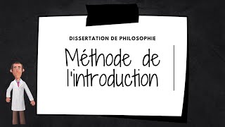 Méthode de PHILOSOPHIE  lintroduction de dissertation la BASE [upl. by Aran]