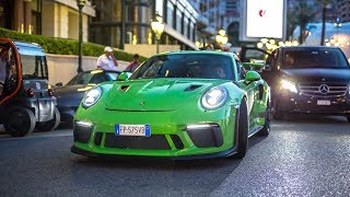 2018 Porsche 9912 GT3 RS Driving in Monaco [upl. by Senzer]