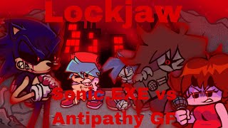 Fnf Lockjaw but SonicEXE vs Gruntfriend and Antipathy GF [upl. by Eelrihs]