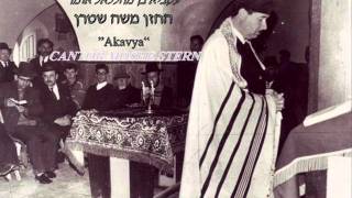 AKAVYA BEN MAHALALEL Cantor Moshe Stern [upl. by Nylle]