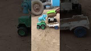 Bulldozer Baba jindabad gadi automobile jcb funny comedy toys JCB ne tractor Tod Diya mitti [upl. by Strohben118]