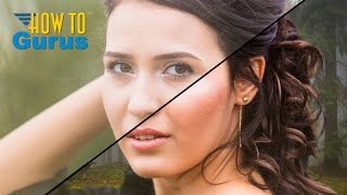 How You Can Use Refine Edge for Hair Masking in Photoshop CS4 CS3 to Replace Background [upl. by Standice]