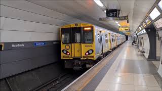 Trainspotting At Moorfields Station 011020 [upl. by Yeslah]