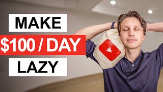 10 Laziest Ways to Make Money Online With YouTube [upl. by Linea]