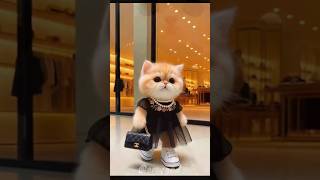 Cat Shopping mall me 😻 cat cutecat catlover sorts [upl. by Franchot]