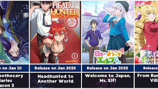 All Upcoming Anime of Winter 2025  Part 1 [upl. by Asil]