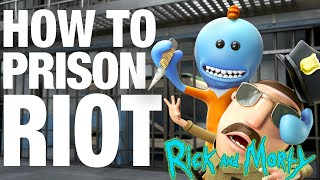 How to Prison Riot  Meeseeks vs Meeseeks from Rick and Morty [upl. by Nylisoj732]