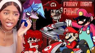 FNF Mario Madness V2 IS AMAZING [upl. by Irrek]