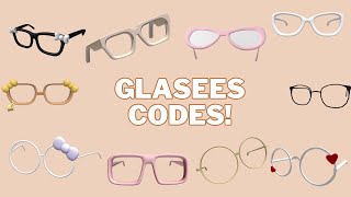 Aesthetic Glasses Codes  Bloxburg Berry Avenue Brookhaven [upl. by Laney]