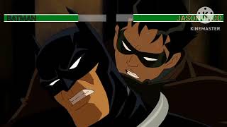 Batman vs Red Hoodwith healthbars [upl. by Noek]