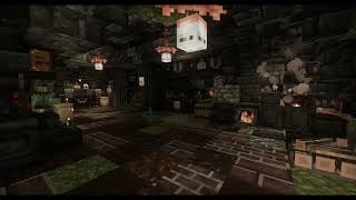 Witch’s Apothecary Kitchen Witch Scene ☽◯☾ 20 min ☽◯☾ Nature SoundsMinecraft Music ☽◯☾ S2 [upl. by Enilesoj]