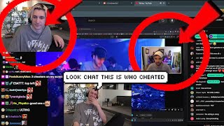 xQc Jokes about Him amp NoahJ456 being Cheaters [upl. by Letney802]