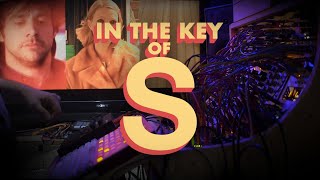 ITS IN THE KEY OF S  thebroll  VideoSampling Modular Synth Performance [upl. by Garry89]