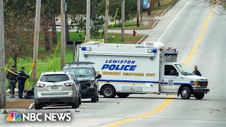 Watch Officials hold briefing on shootings in Lewiston Maine  NBC News [upl. by Adelaide]