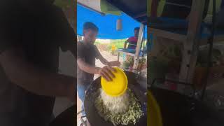 Famous egg rice of Bangalore  Indian street food [upl. by Notterb]